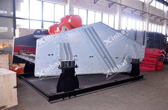 high efficiency and high frequency dewatering screen